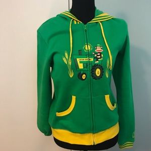 John Frank x John Deere zip up